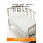 Letsii %100 Pamuk Yüzeyli Sıvı Geçirmez Bebek ve Çocuk Yatak Alezi | Ultra Sessiz Fitted Park Beşik & Kreş