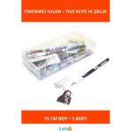 Letsii Anime Figürlü Tükenmez Kalem 15 cm Koleksiyonluk - Çok Renkli