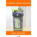 Letsii Bpa Içermeyen Hafif Su Matarası 500 ml - Çok Renkli