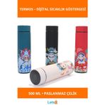 Letsii Dijital Göstergeli Paslanmaz Çelik Termos 500 ML