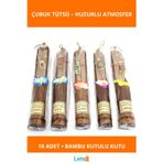 Letsii Doğal Bambu Kutulu 18 Adet Çubuk Tütsü
