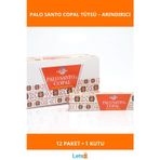 Letsii Doğal Palo Santo ve Copal Masala Tütsü 12 Paket