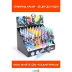 Letsii Eğlenceli Anime Figürlü Tükenmez Kalem 1 Adet - Çok Renkli
