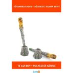 Letsii Eğlenceli Polyester Aslan Figürlü Tükenmez Kalem 16 cm - Çok Renkli