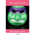Letsii Gerçekçi Ninja Kaplumbağalar Donatello Maskesi Cosplay Kostümü