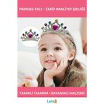 Letsii Gümüş Taraklı Prenses Tacı Zarif ve Şık Tasarım