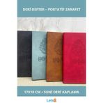 Letsii Harry Potter Deri Defter Renkli 17x10 cm Taşınabilir Not Defteri