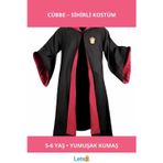 Letsii Harry Potter Gryffindor Cübbe Çocuk Kostümü 5 6 Yaş