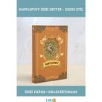Letsii Harry Potter Hufflepuff Deri Defter Koleksiyon Parçası - Çok Renkli - Defter & Ajanda