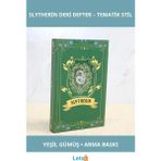 Letsii Harry Potter Slytherin Deri Defter Yılan Sembollü ve Estetik Kapak Tasarımı - Çok Renkli - Defter & Ajanda