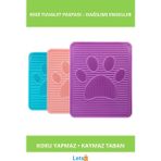 Letsii Kaliteli Plastik Kedi Tuvalet Paspası 51,5 x 42,5 cm Koku Yapmaz - Renkli