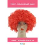 Letsii Kırmızı Bonus Peruk 120 gr Astar ile Tam Uyumlu