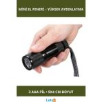 Letsii Kompakt Yüksek LED Teknolojili Mini El Feneri
