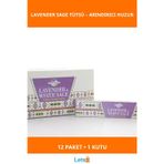 Letsii Lavender Beyaz Adaçayı Masala Aromalı Çubuk Tütsü 12 Paket