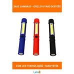 Letsii Manyetik Tabanlı Kalem Tipi El Feneri COB LED Aydınlatma