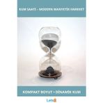 Letsii Mıknatıslı Kum Saati Modern Dekoratif Aksesuar