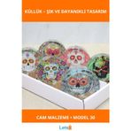 Letsii Modern Tasarımlı Şık Cam Küllük Model 30