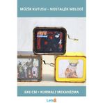 Letsii Naruto Anime Temalı Ahşap Müzik Kutusu 6x6 cm