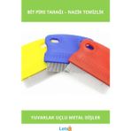 Letsii Nazik Metal Dişli Kedi Köpek Için Bit Pire Tarağı - Renkli