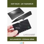 Letsii Paslanmaz Çelik Kredi Kartı Şeklinde Taşınabilir Kart Bıçak