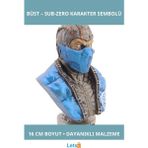 Letsii Polyester Sub Zero Büst Büyük Boy 16 cm - Dekoratif Biblolar - Renkli
