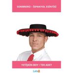 Letsii Rahat Moda İspanyol Sombrero Şapkası Yetişkin