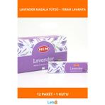 Letsii Rahatlatıcı Lavanta Aromalı Masala Tütsü 12 Paket