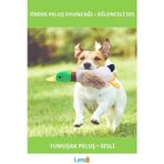 Letsii Sesli Ördek Şekilli Dayanıklı Peluş Köpek Oyuncağı