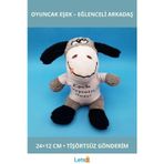 Letsii Sevimli Tişörtlü Peluş Eşek Oyuncak 24 cm