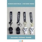 Letsii Star Wars Darth Vader Stormtrooper Silikon Anahtarlık