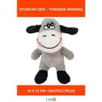 Letsii Yumuşak Peluş Sevimli Oyuncak Eşek 24x12 cm