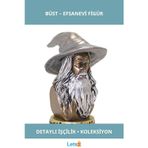Letsii Yüzüklerin Efendisi Şapkalı Gandalf Büst Dekoratif Figür