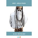Letsii Yüzüklerin Efendisi Saruman Büst Büyük Boy 16cm