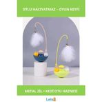 Letsii Zilli Kedi Otlu Eğlenceli Hacıyatmaz Oyuncağı