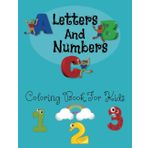 Letters & Numbers Coloring Book