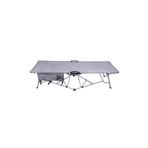 Letto Katlanabilir Kamp Yatağı & Kampet - -Cepli - Gri - Out-2361