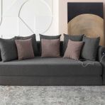 Letto Vip Akıllı Yataklı Üçlü Kanepe, Antrasit