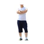 Letuwj Erkek Büyük Beden Bol Şort Ev Streç Şort, koyu mavi, Aisa XXXXL(UK XXXL)