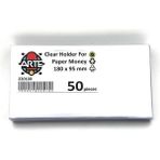 Leuchtturm Arte Şeffaf Zarf 180x95 mm 50'li Paket Koruyucu Renkli ve Kullanışlı