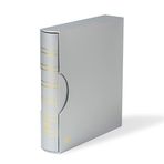 Leuchtturm GRANDE METALİK Klasik Seri, Kasetli Klasör (295x335x70mm) (Pul, Madeni Para, Kağıt Para, Zarf, Efemera Koleksiyonlarınız için idealdir), Gümüş Kapak