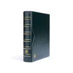 Leuchtturm VARIO Klasik Dar Kasetli Klasör (257x316x63mm) (Kağıt Para, Pul, Zarf ve Efemera Koleksiyonlarınız için idealdir), Koyu Yeşil Kapak