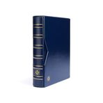 Leuchtturm VARIO Klasik Dar Kasetli Klasör (257x316x63mm) (Kağıt Para, Pul, Zarf ve Efemera Koleksiyonlarınız için idealdir), Lacivert Kapak