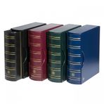 Leuchtturm VARIO Klasik Geniş Kasetli Klasör (263x310x90mm) (Kağıt Para, Pul, Zarf ve Efemera Koleksiyonlarınız için idealdir), Siyah Kapak