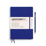LEUCHTTURM1917 372346 Not Defteri Kompozisyon B5, Sert Kapaklı Yazı Defteri, 219 Numaralı Sayfa, Mürekkep, Çizgili