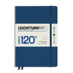 LEUCHTTURM1917 372383 Not Defteri Medium A5, 120 g Edition, Sert Kapaklı Yazı Defteri, 203 Numaralı Sayfa, Denizci, Noktalı