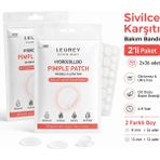 LEUREY Pimple Patch, 2X36 Adet, Spot Patch, Şeffaf Akne Bandı, Sivilce Bandı, Hidrokolloid Bant Salisilik Asit & Çay Ağacı Yağı
