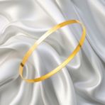 LEVA GOLD 22 Ayar Ray (Kibrit Çöpü) Bilezik - 6,0