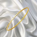 LEVA GOLD 22 Ayar Yıldız Ajda Bilezik - 6,0