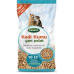 Levant 10 lt Çam Pelet %100 Organik Ağaç Kokulu Kedi Kumu