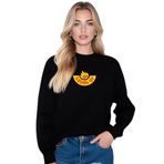 Level Up Unisex Sweatshirt (50, Siyah, M)